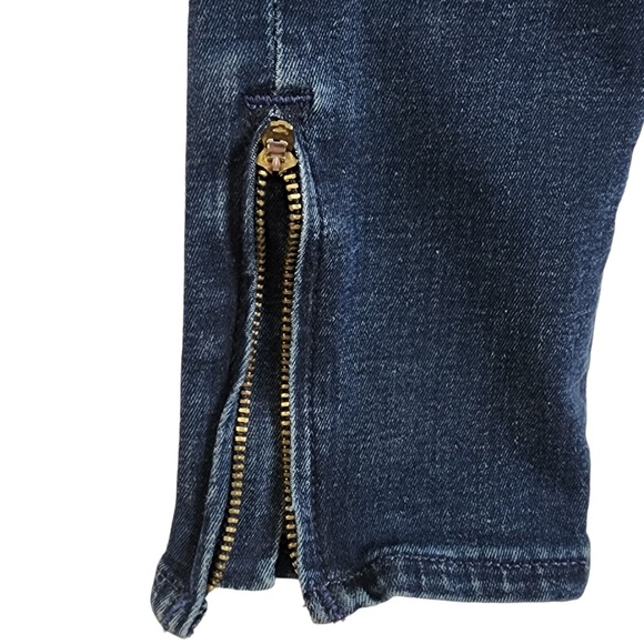 Levi's 710 Super Skinny Stretch Jeans Women's Size 27 Zipper Ankle - Picture 8 of 12